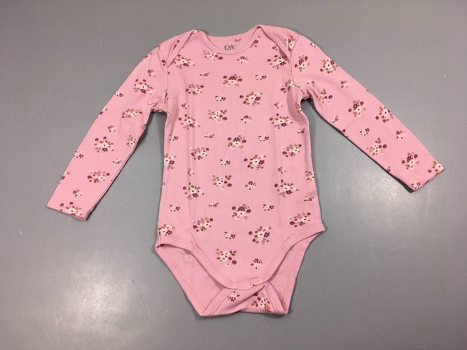 Body m.l rose fleuri, moins cher chez Petit Kiwi