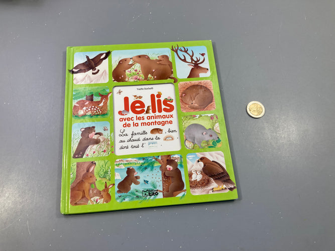 Je lis avec les animaux de la montagne, moins cher chez Petit Kiwi