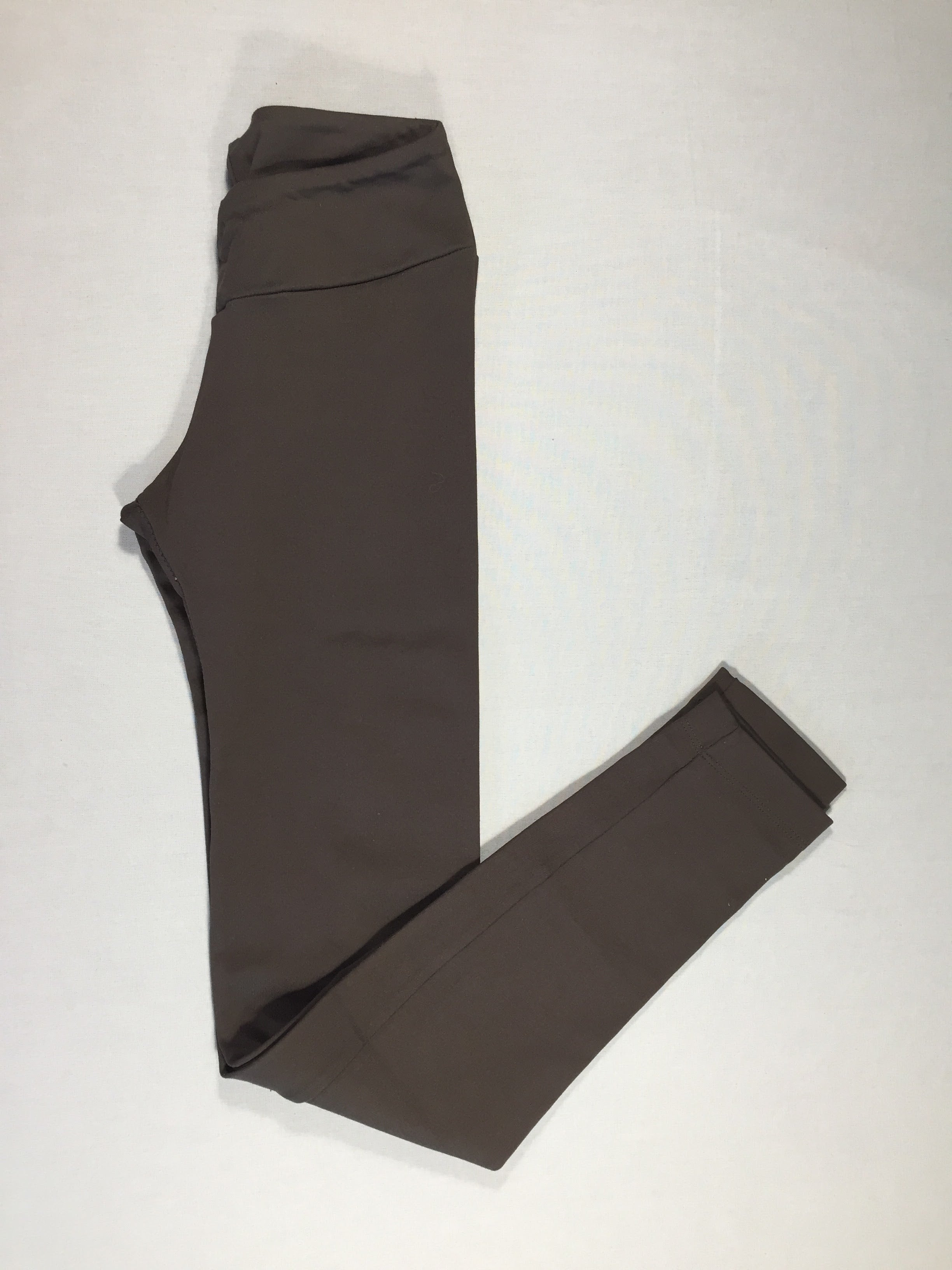 Bershka - Legging de sport brun (taille estimée : 10-12a)