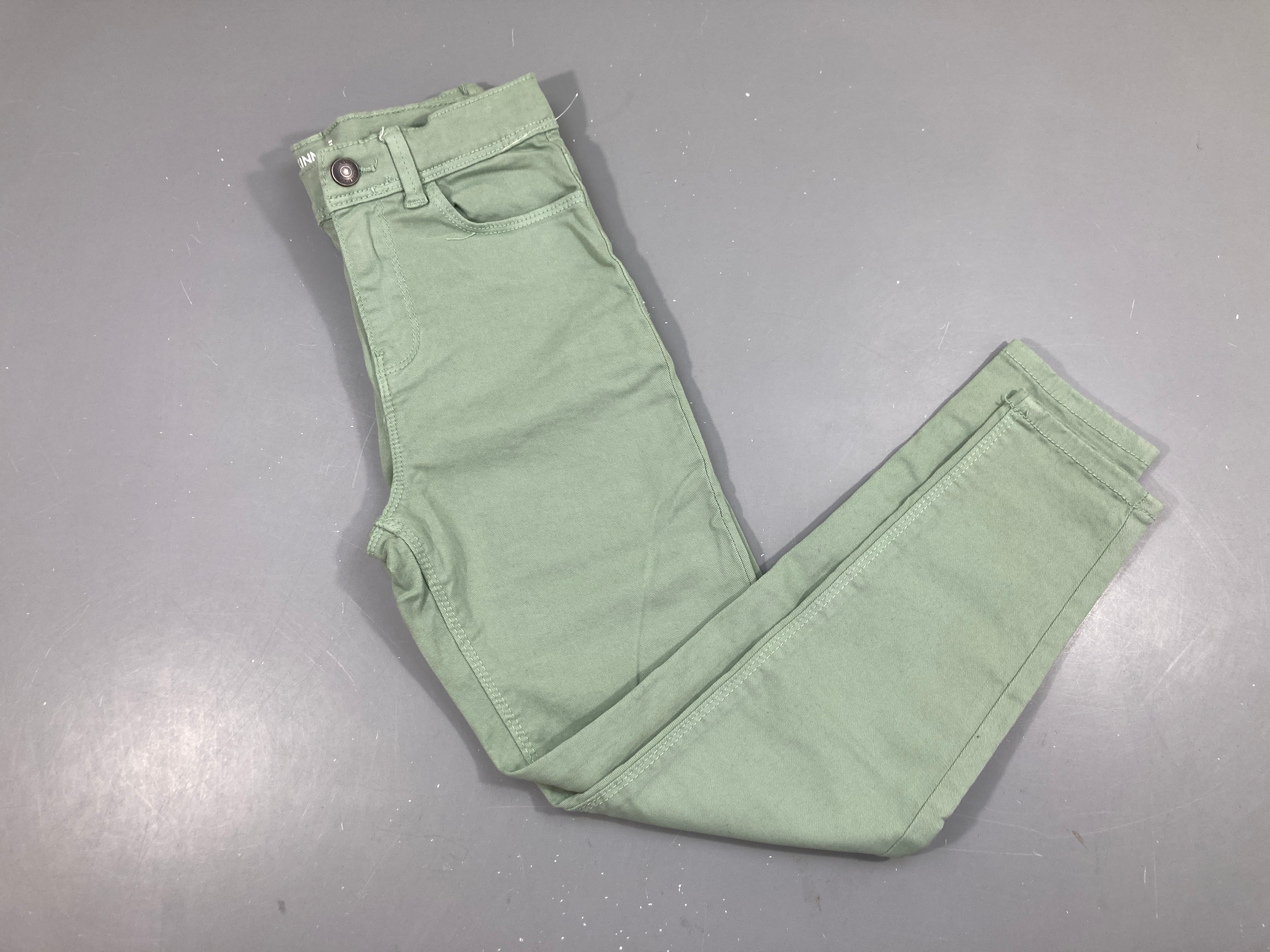 Pantalon vert Skinny