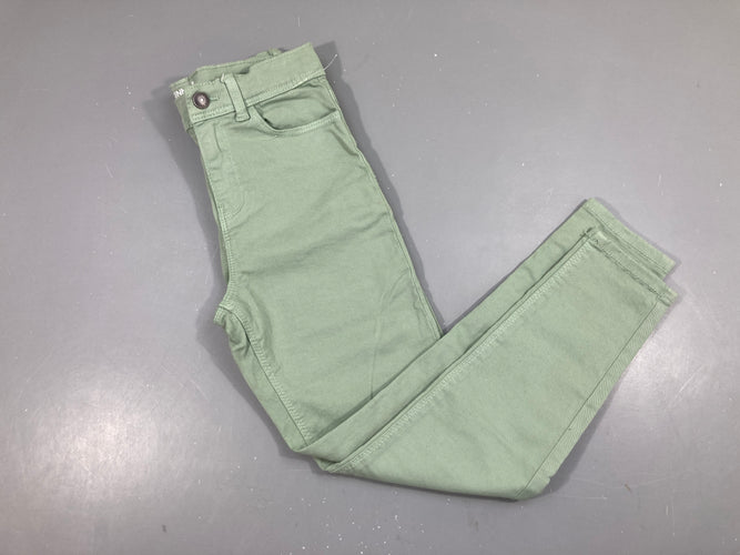 Pantalon vert Skinny, moins cher chez Petit Kiwi