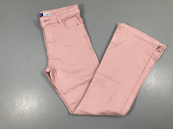 Pantalon rose Flare, moins cher chez Petit Kiwi