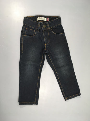 Jeans foncé, moins cher chez Petit Kiwi