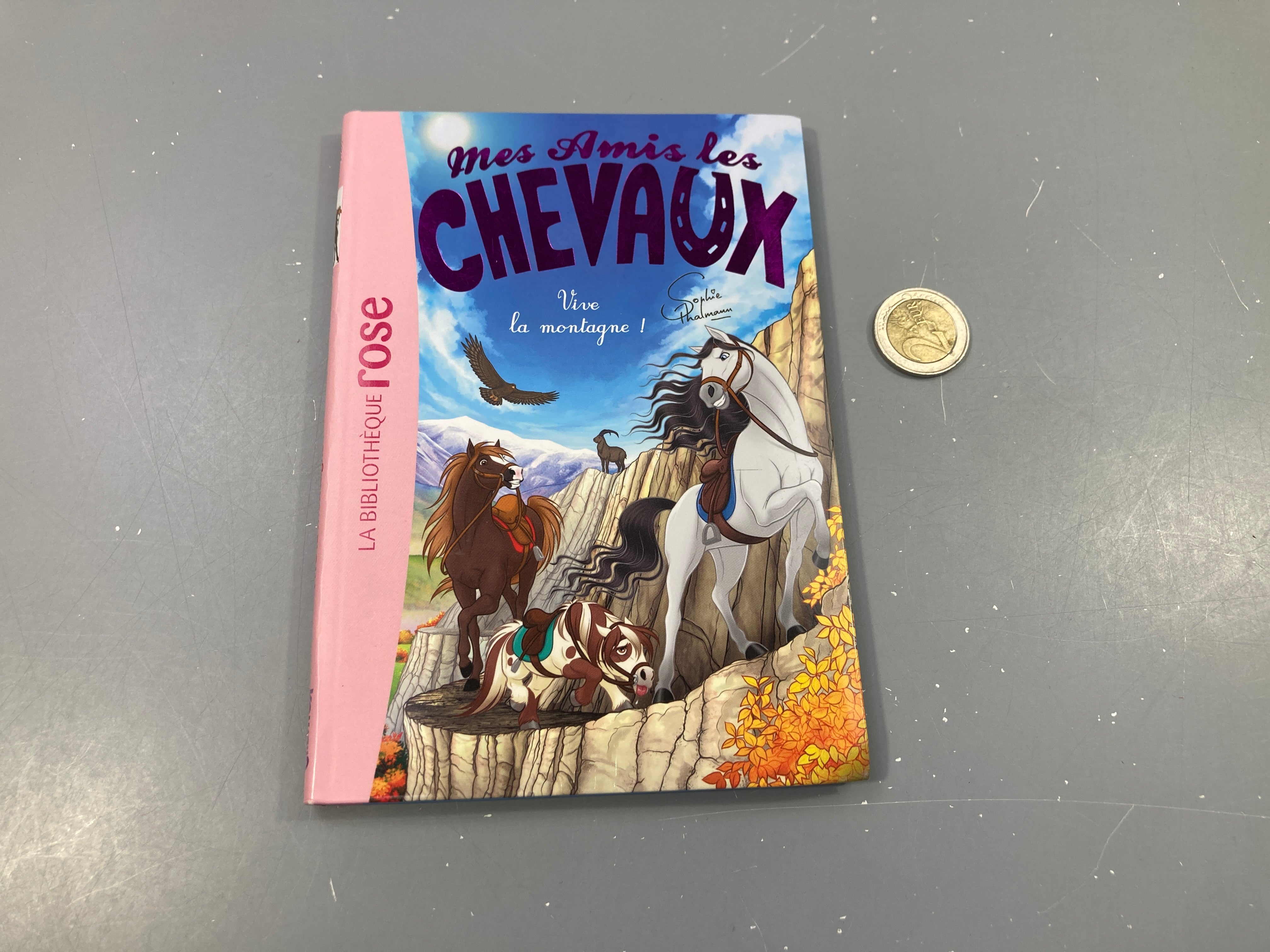 Vive la montagne .  Mes amis les chevaux. La bibliothèque rose