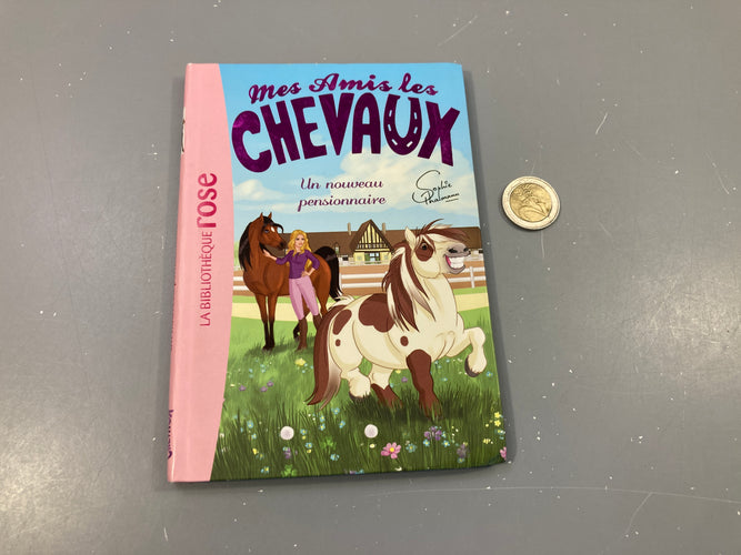 Un nouveau pensionnaire.  Mes amis les chevaux. La bibliothèque rose, moins cher chez Petit Kiwi