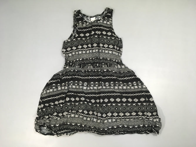 Robe s.m noir & blanc motifs, moins cher chez Petit Kiwi