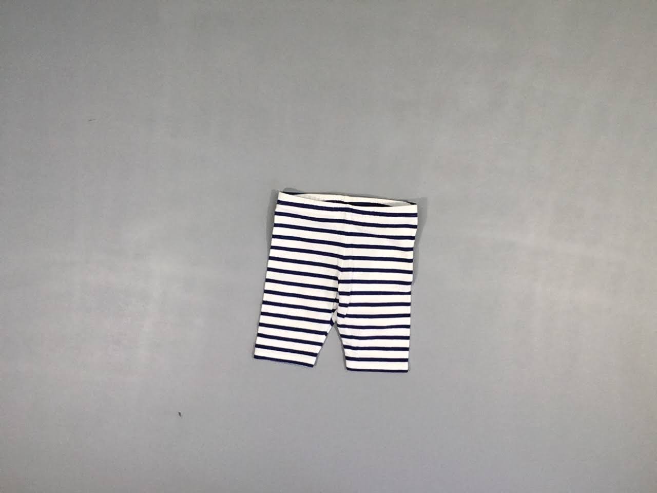 Cycliste jersey blanc rayé bleu