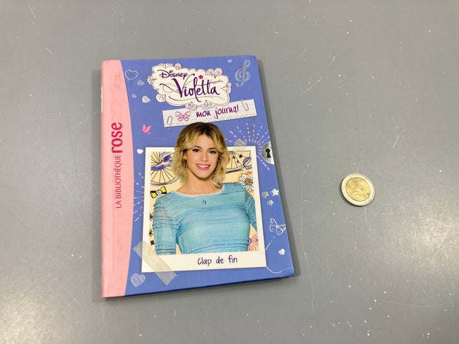 Disney Violetta. Mon journal. La bibliothèque rose., moins cher chez Petit Kiwi
