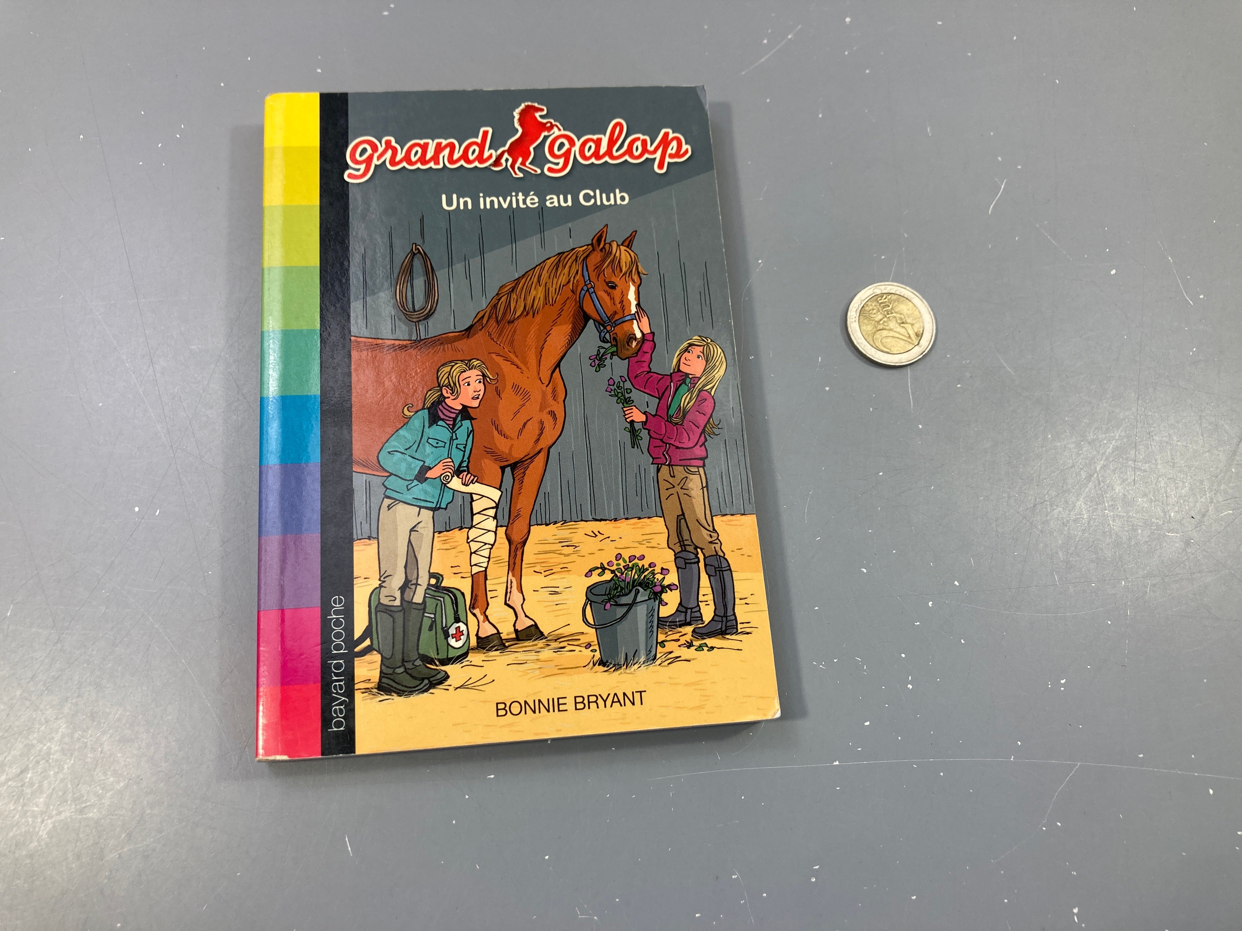 Un invité au Club.Mes premiers grand galop