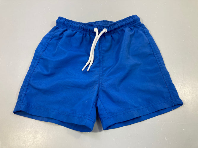 Maillot short bleu, moins cher chez Petit Kiwi