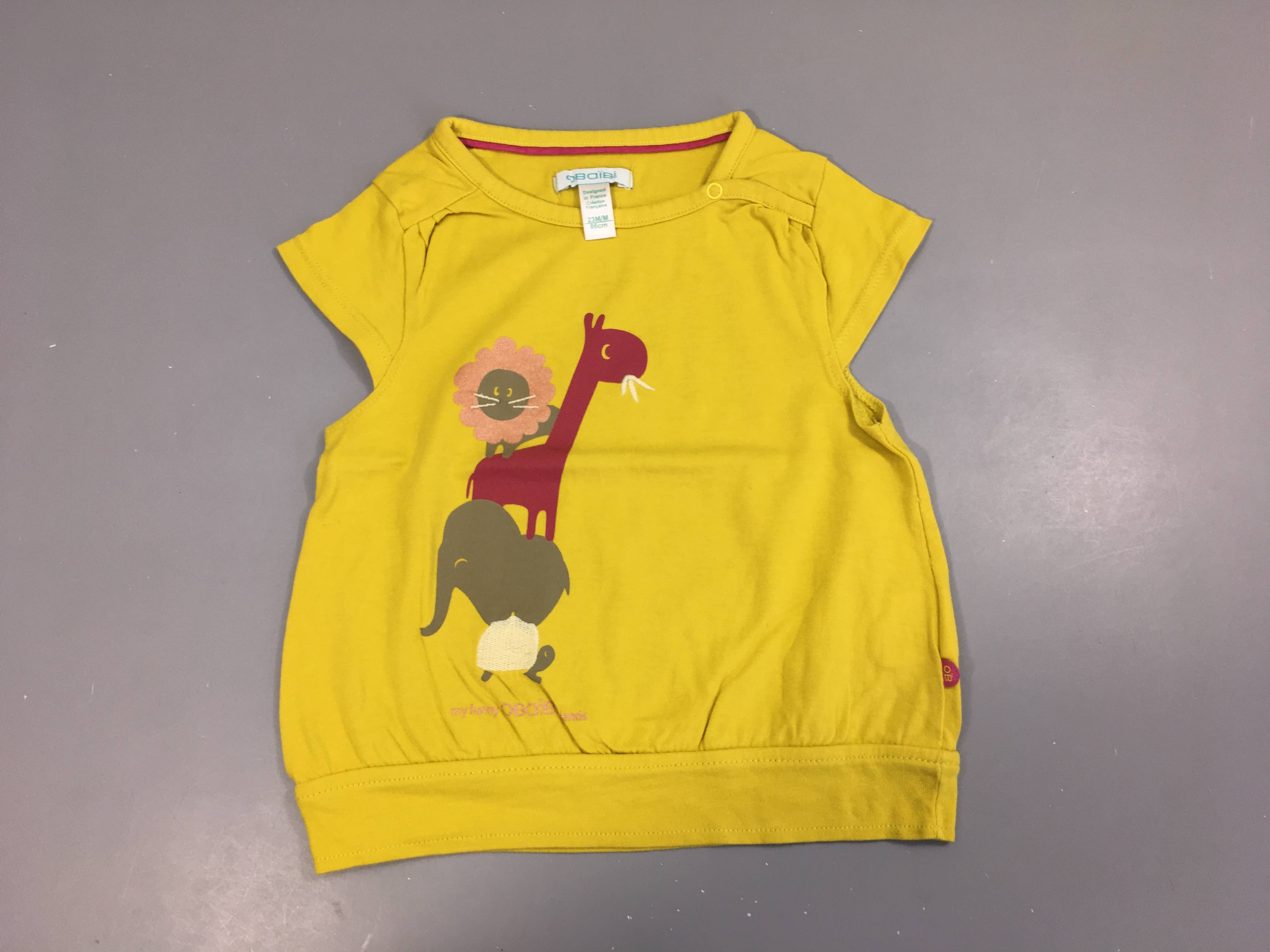 T-shirt m.c anis girafe