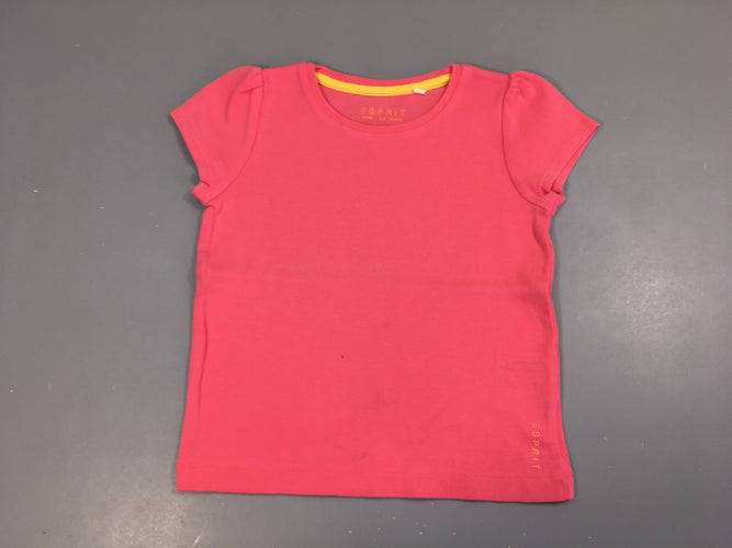 T-shirt m.c rose, moins cher chez Petit Kiwi