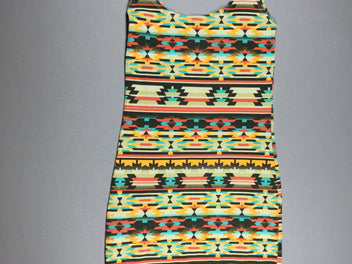 Bershka - Robe s.m jersey - motifs décoratifs  - S