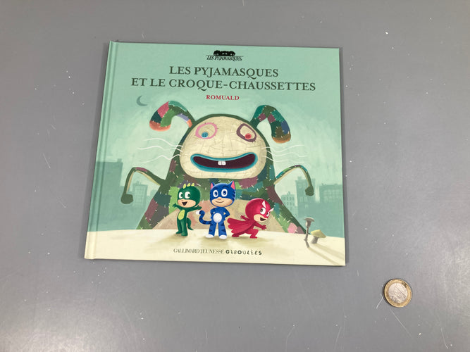Les pyjamasques et le croque-chaussettes, moins cher chez Petit Kiwi