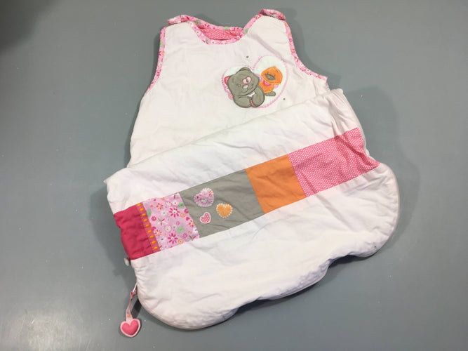 Sac de couchage s.m rose matelassé, moins cher chez Petit Kiwi