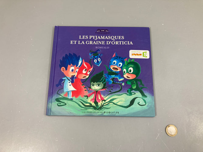 Les pyjamasques et la graine d'Orticia, 21, moins cher chez Petit Kiwi