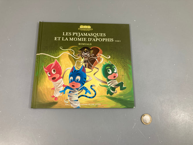 Les pyjamasques et la momie d'Apophis tome I, 23, moins cher chez Petit Kiwi