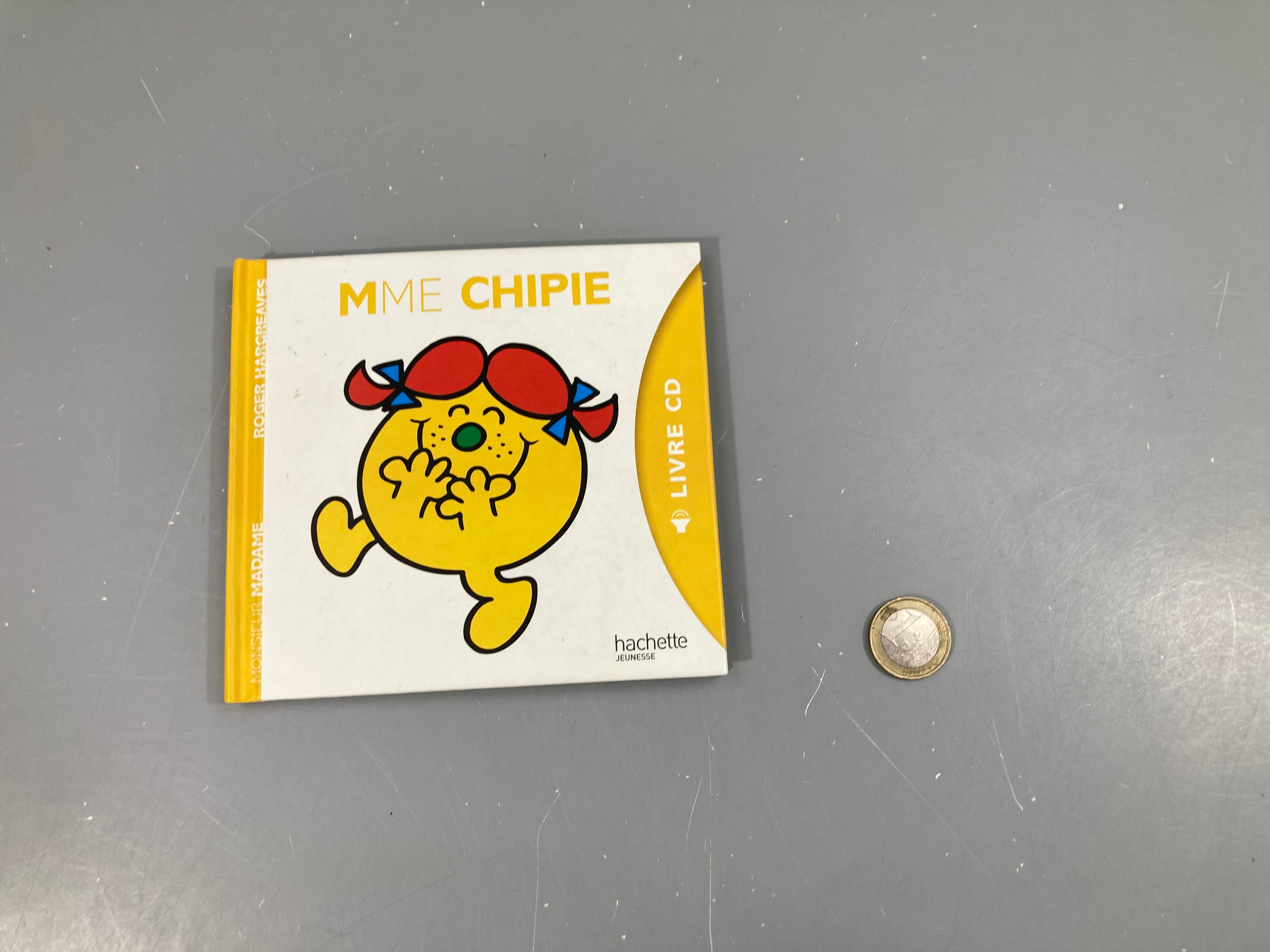 Mme Chipi, livre CD, monsieur madame