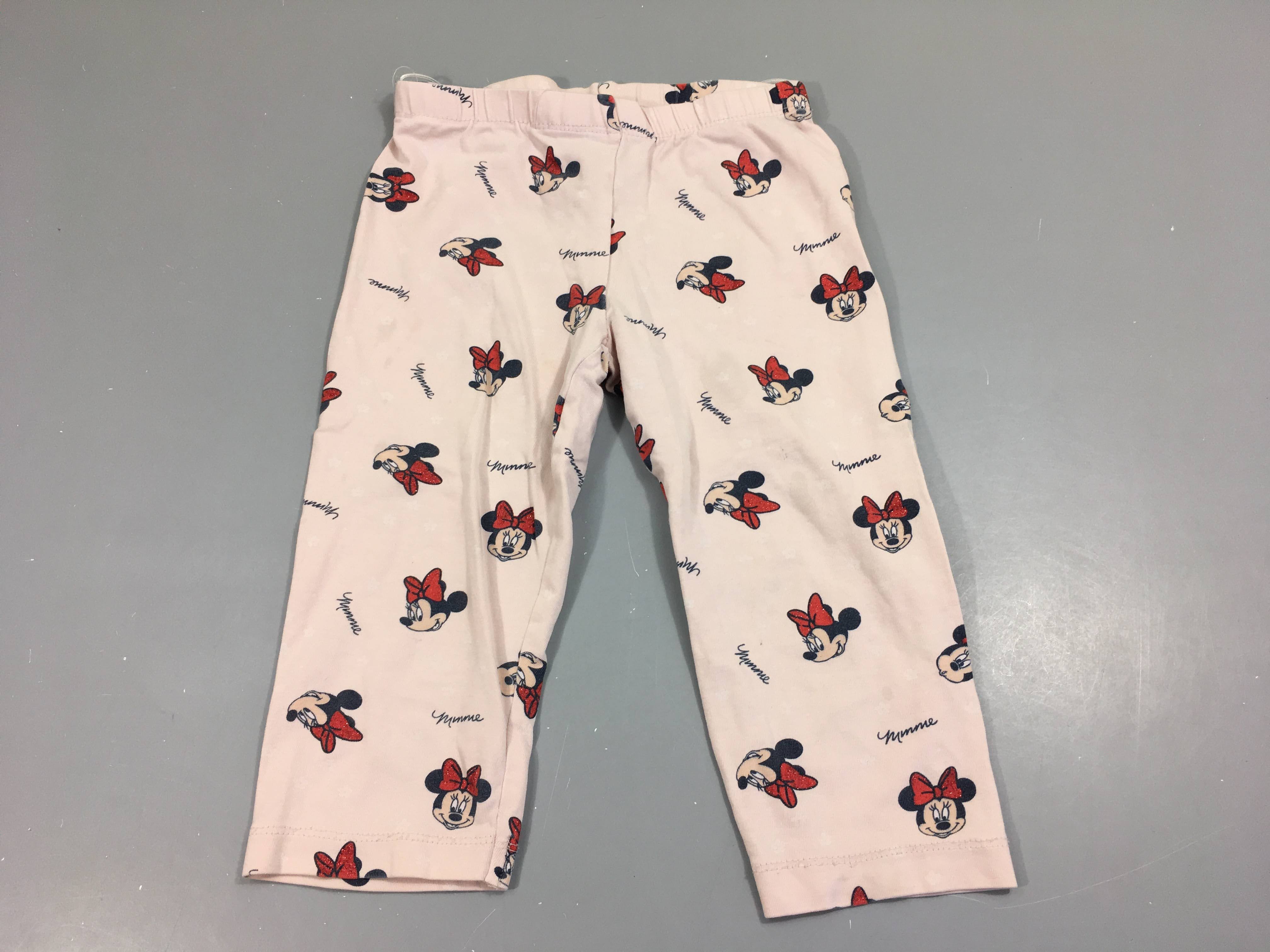 Legging rose avec Minnie