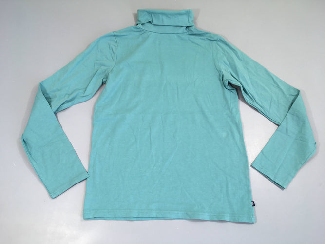 T-shirt col roulé bleu, moins cher chez Petit Kiwi