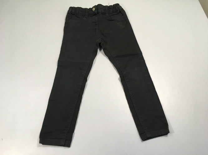 Jeans noir toile de  coton, moins cher chez Petit Kiwi