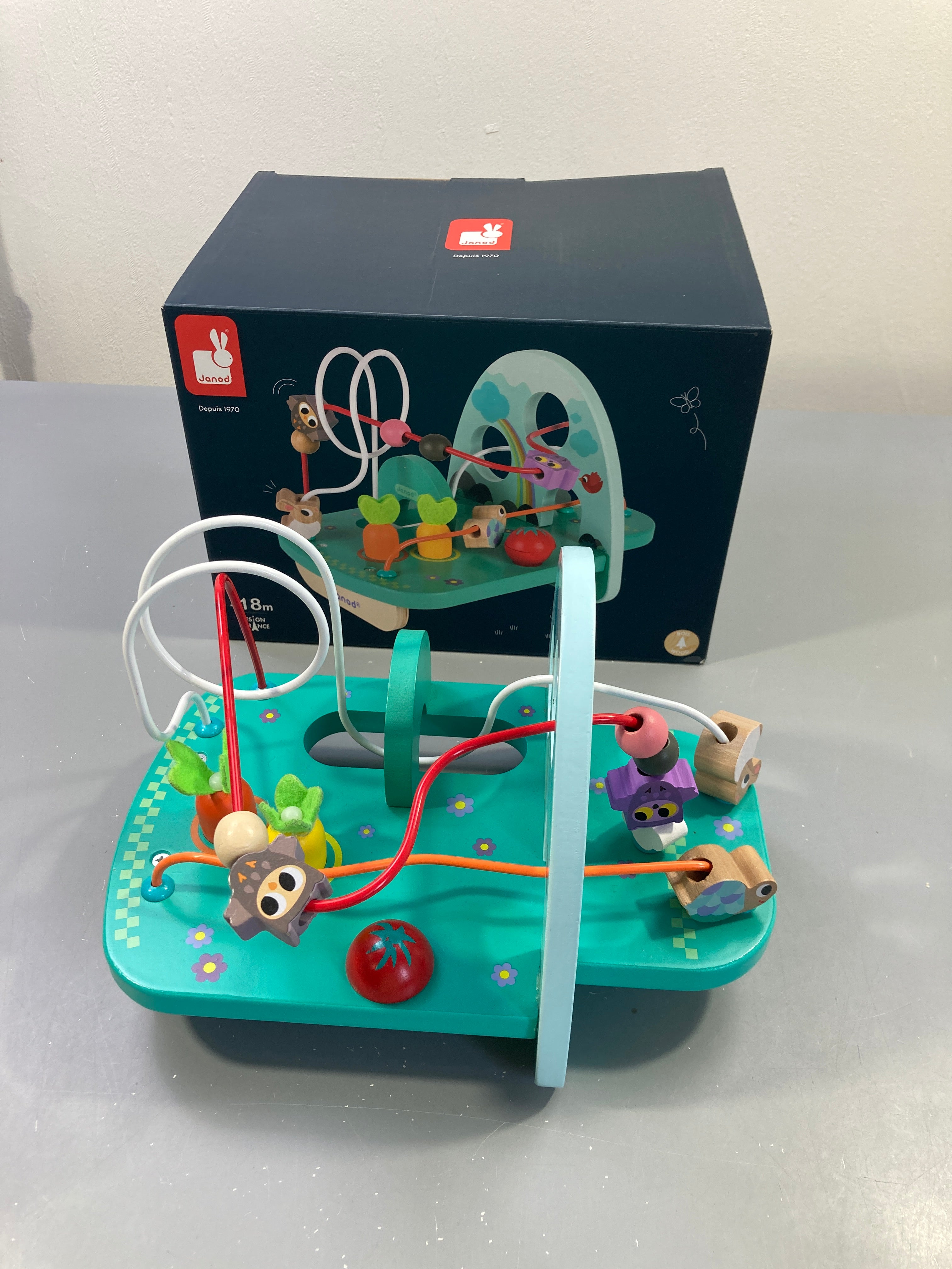 Looping lapin & cie 18m+, manque un morceau de la tomate