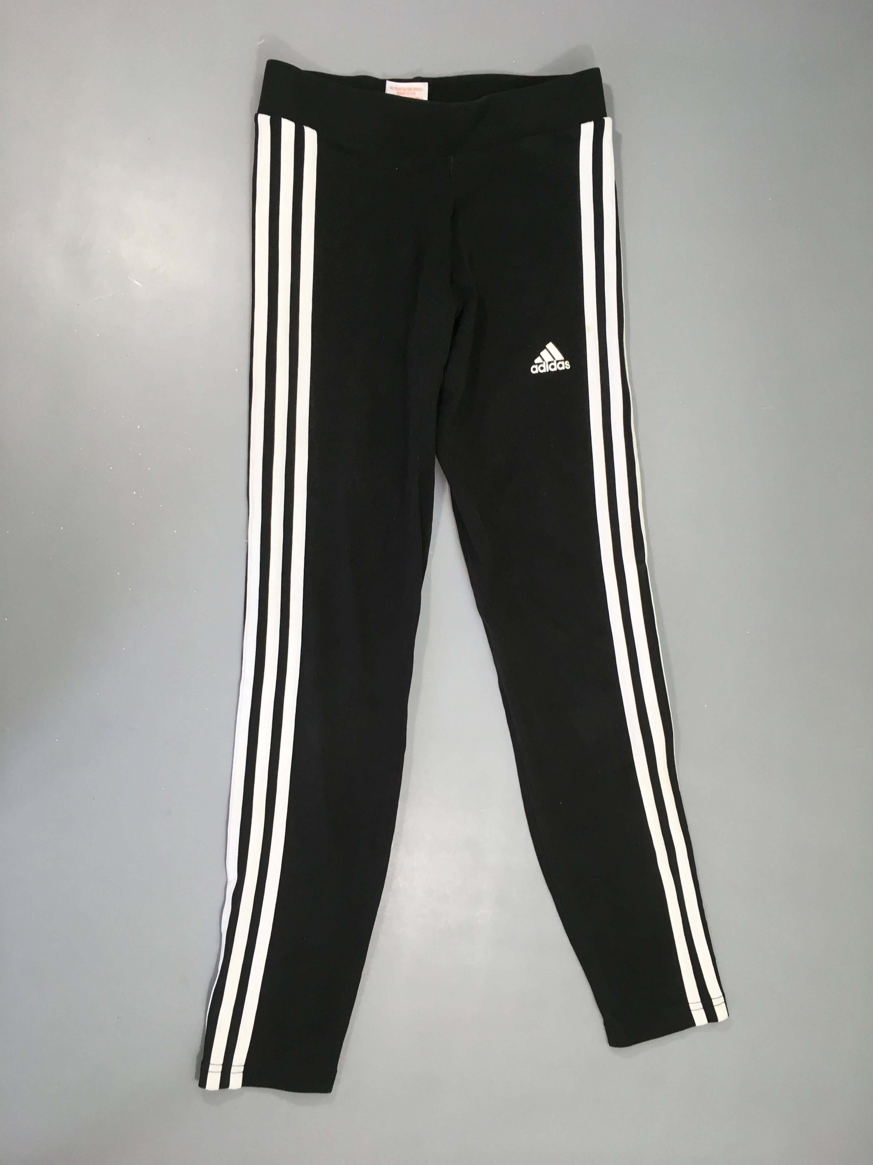 Tregging coton noir Adidas