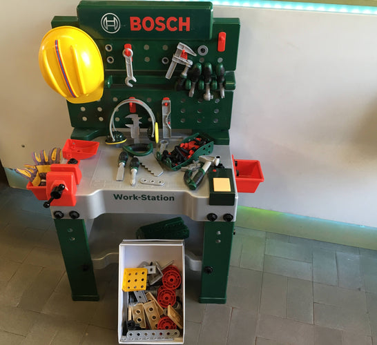 Theo Klein Etabli Work Station Bosch, moins cher chez Petit Kiwi