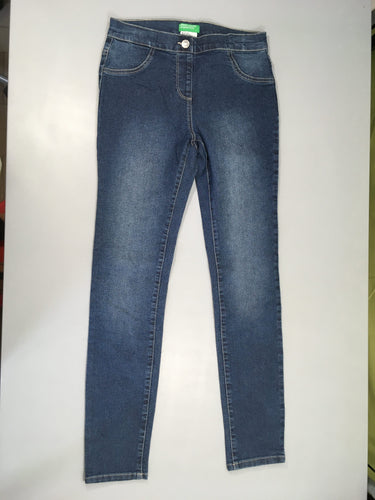 Tregging denim, moins cher chez Petit Kiwi