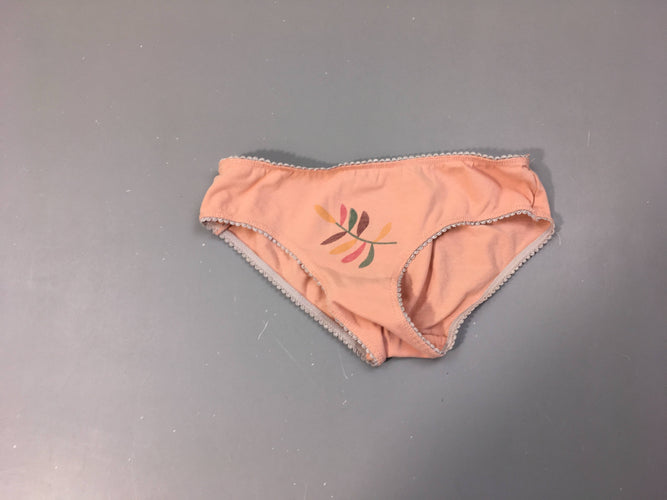 Culotte rose feuilles, moins cher chez Petit Kiwi