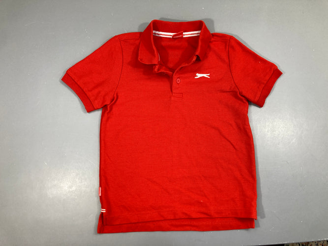 Polo m.c rouge, moins cher chez Petit Kiwi