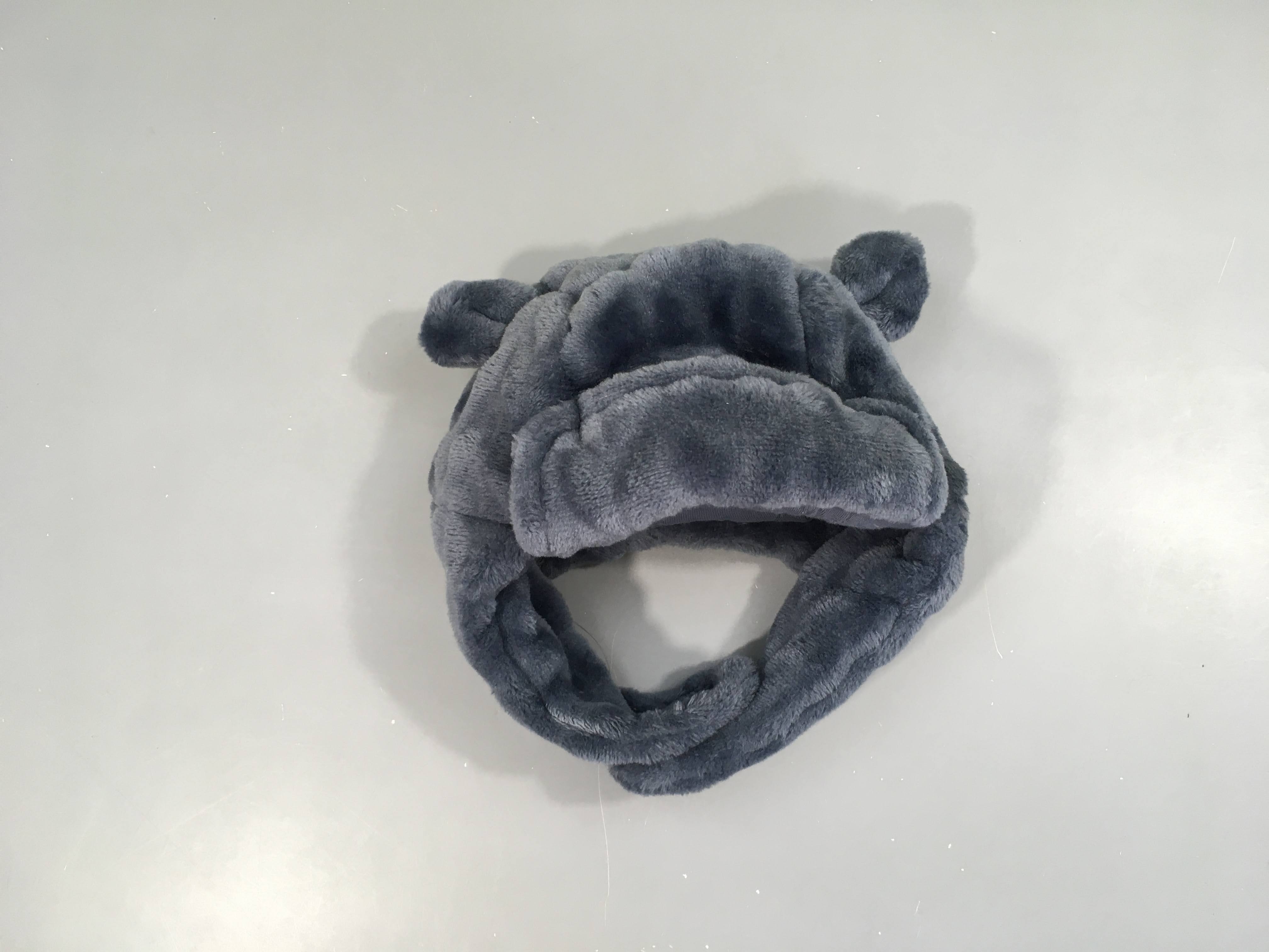 Bonnet bleu veloudoux, T0