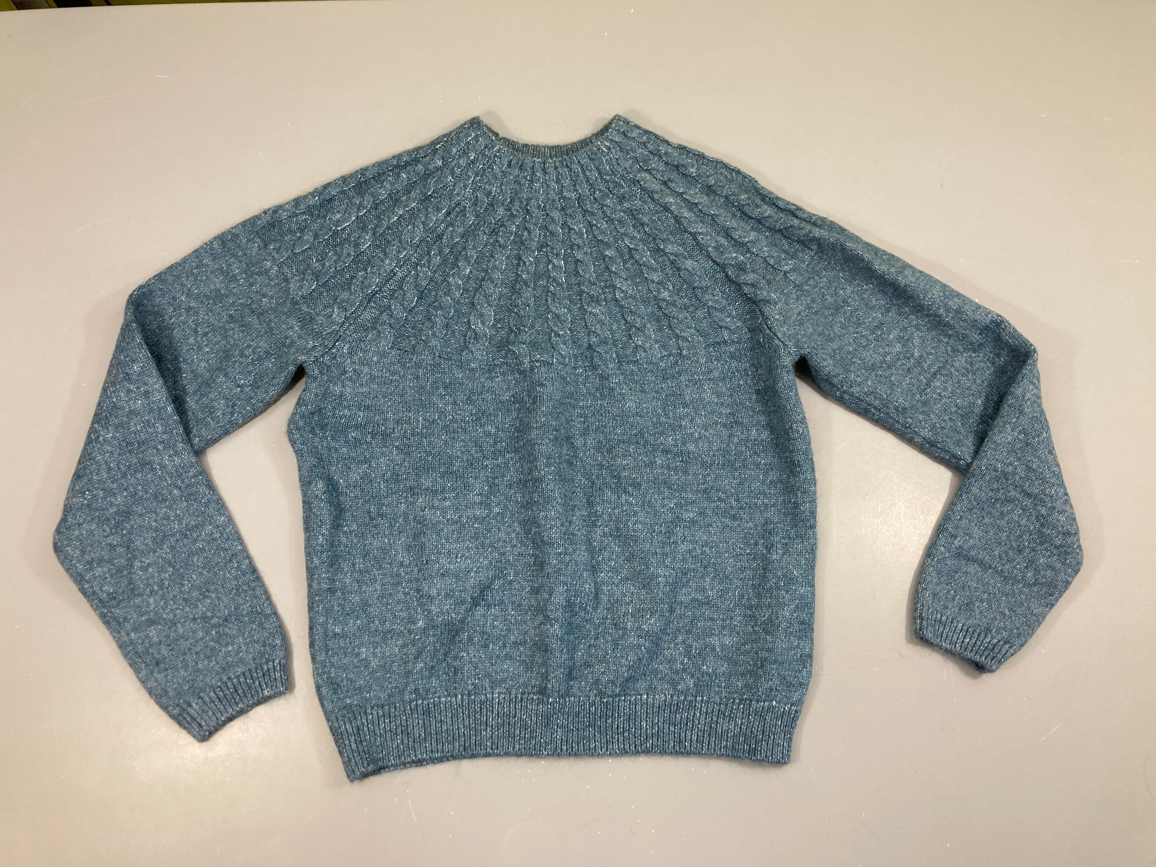 Pull beu chiné, 3% Alpaga