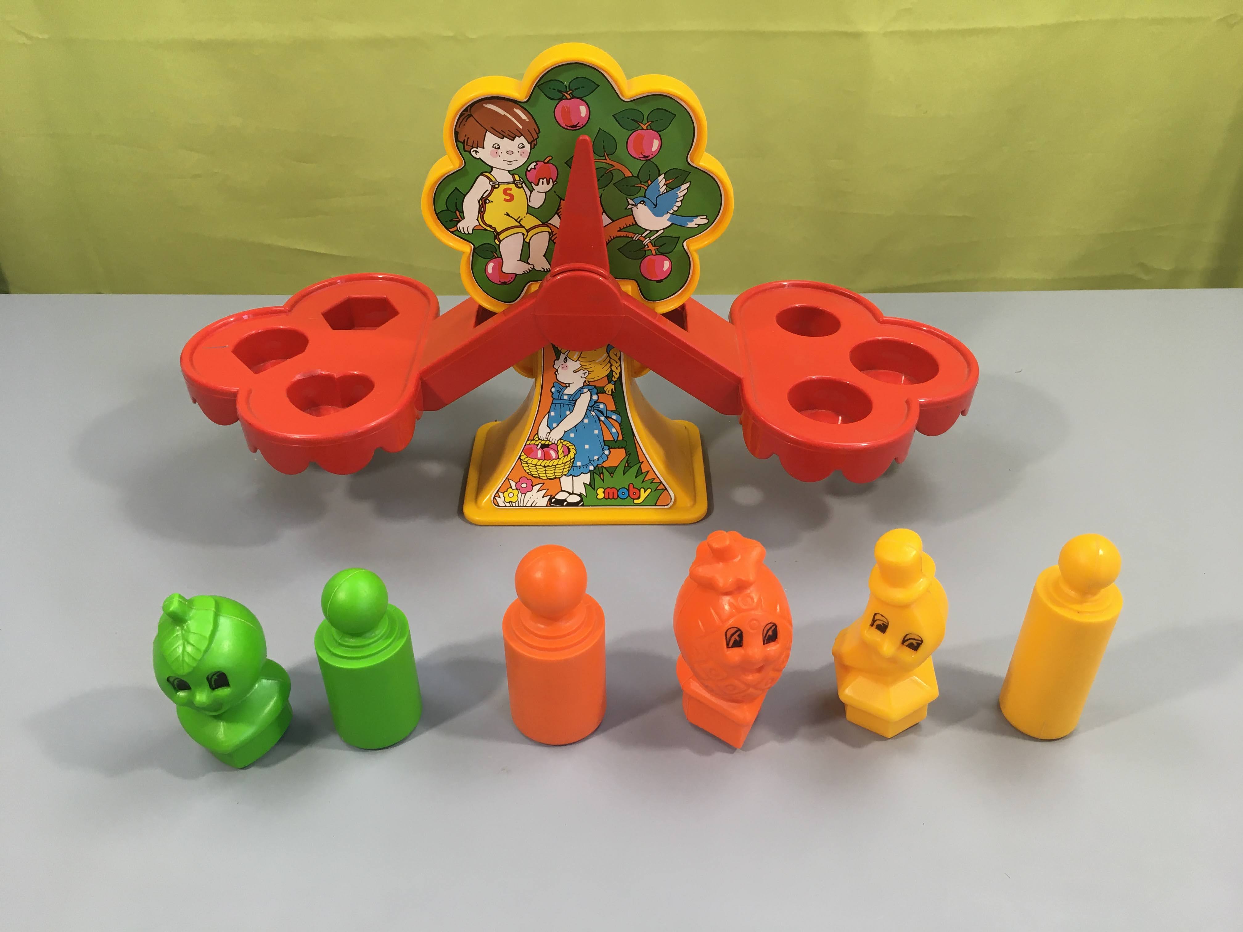 Balance vintage Smoby pour poids