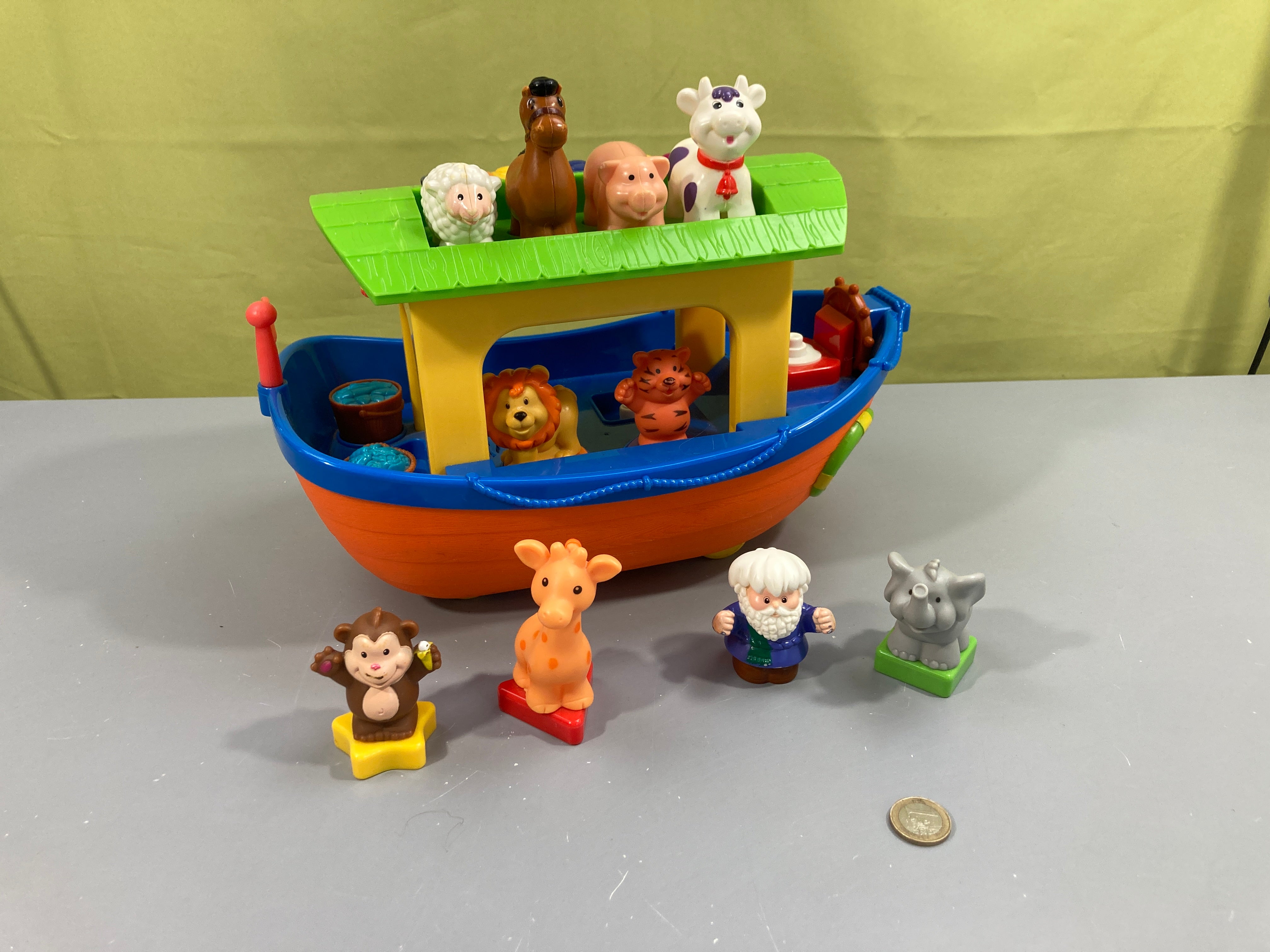 Arche de Noé sonore et lumineuse, Kiddikand - complète et fonctionne