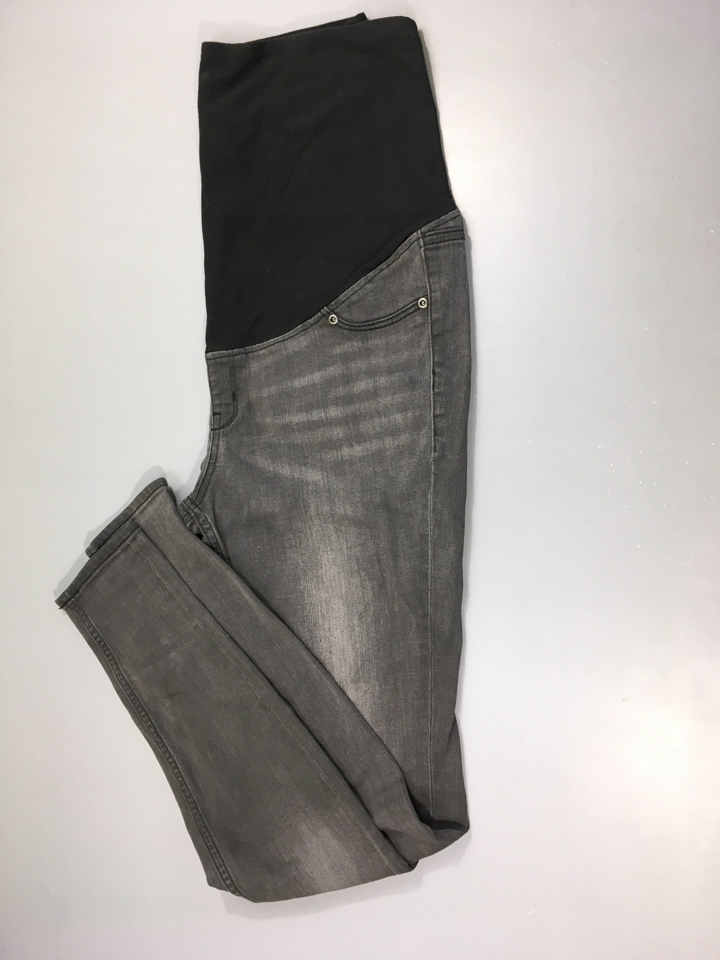 Pantalon denim noir super Skinny