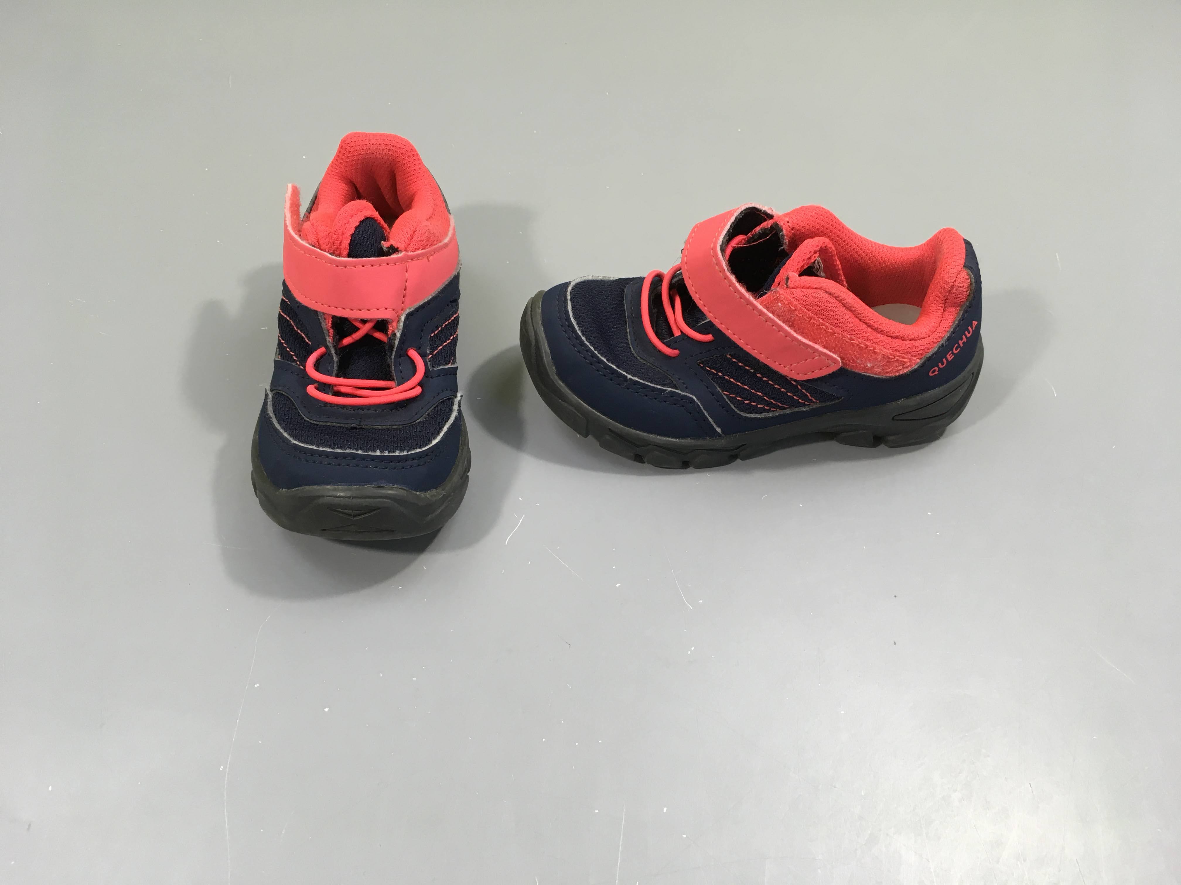 Basket bleu marine/rose MH100, 24