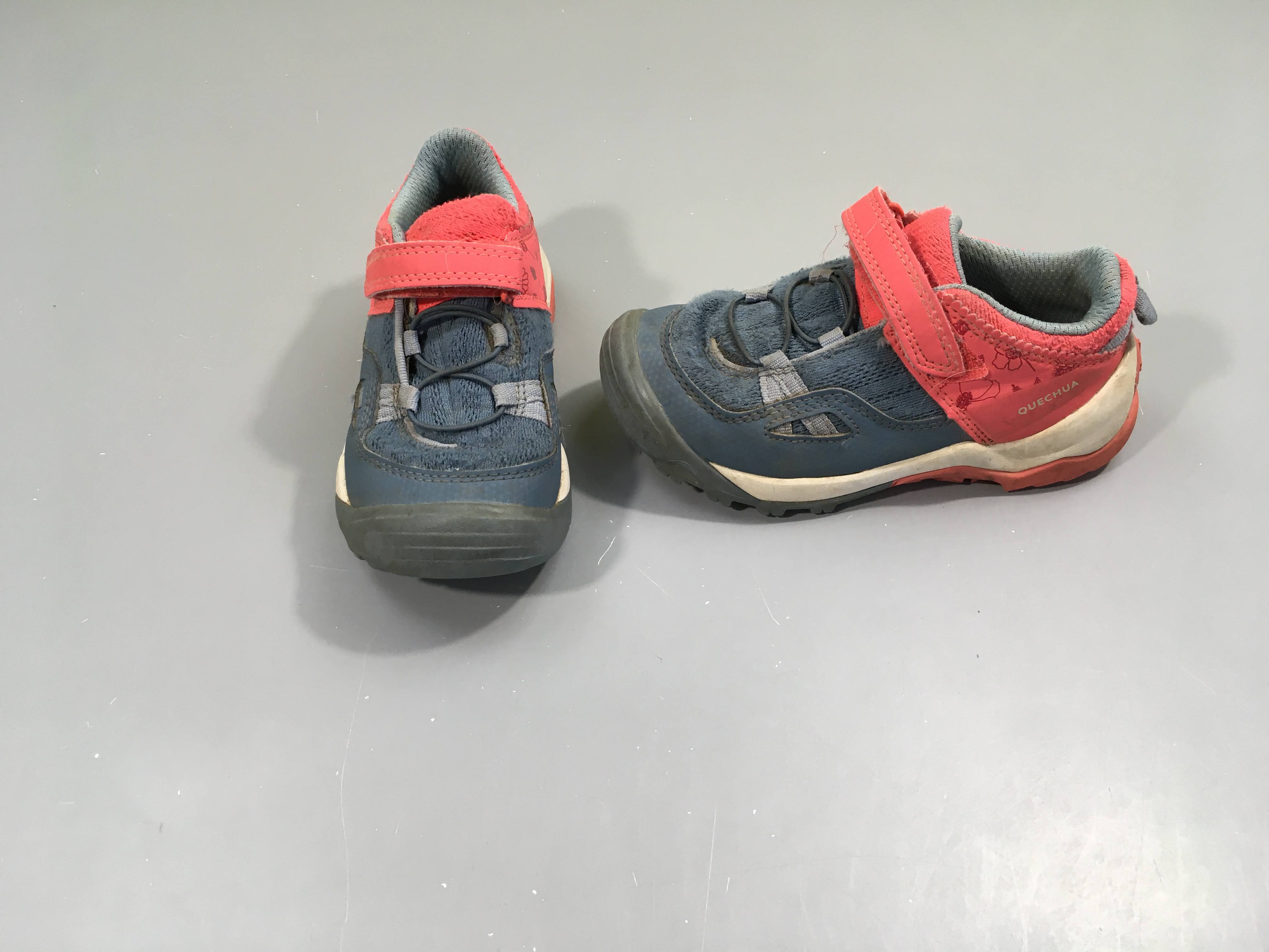 Basket crossrock strap kid bleu/rose, 27