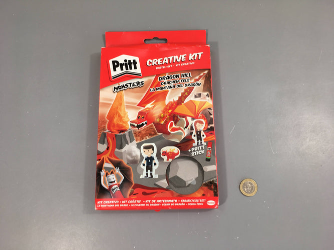 NEUF Kit créatif Dragon Hill, Pritt, moins cher chez Petit Kiwi