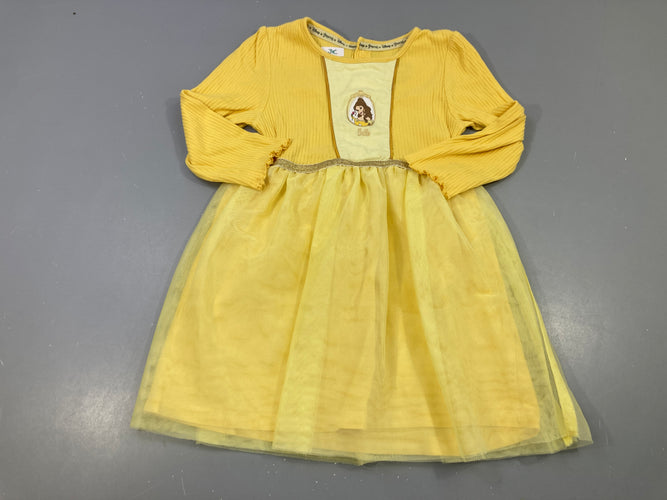 Déguisement Robe princesse Belle jaune, moins cher chez Petit Kiwi