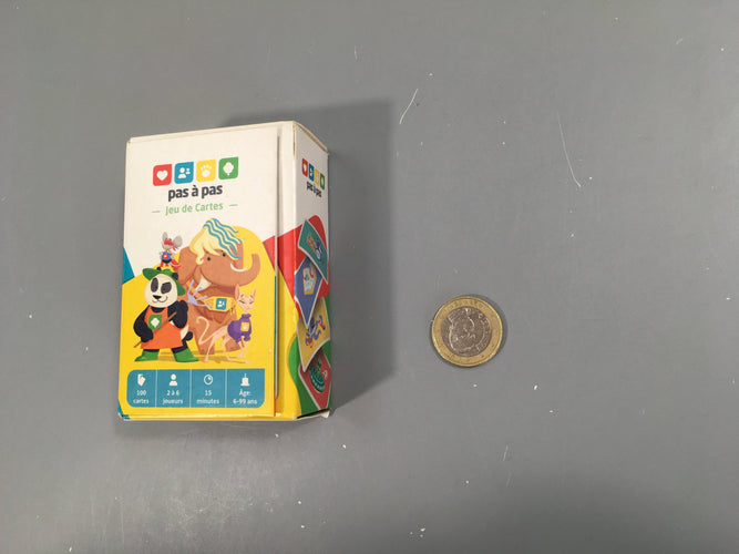Pas à pas - petit jeu de carte - 6-99 ans, moins cher chez Petit Kiwi