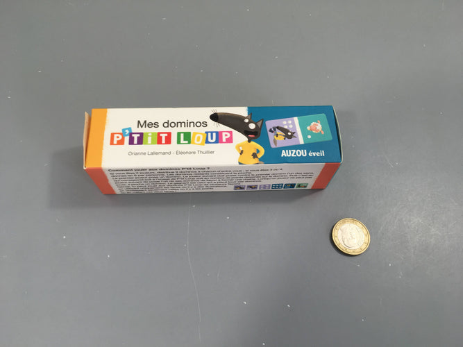 Mes dominos, P'tit loup, Auzou - complet, moins cher chez Petit Kiwi