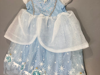 Déguisement Robe de princesse bleu clair Cendrillon