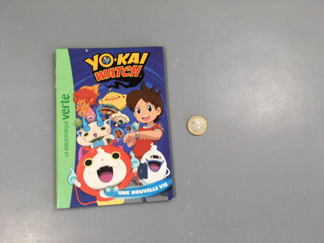 Une nouvelle vie, Yo-Kai watch, la bibliothèque verte, moins cher chez Petit Kiwi