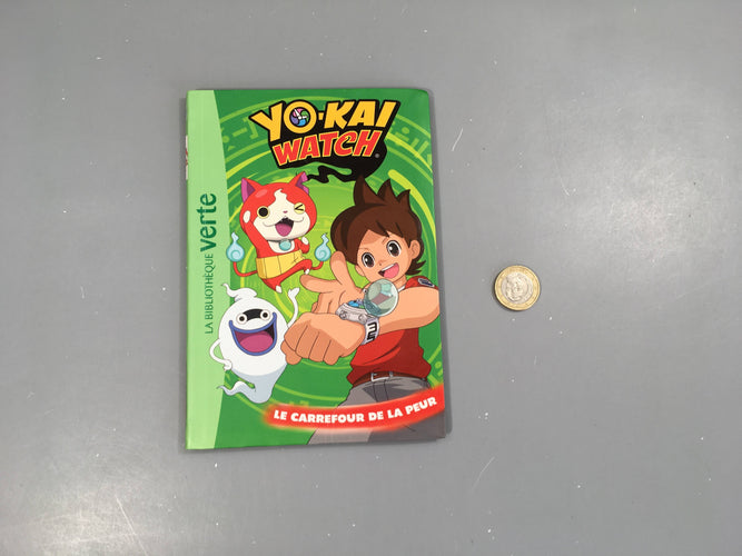 Le carrefour de la peur, Yo-Kai watch, la bibliothèque verte, moins cher chez Petit Kiwi