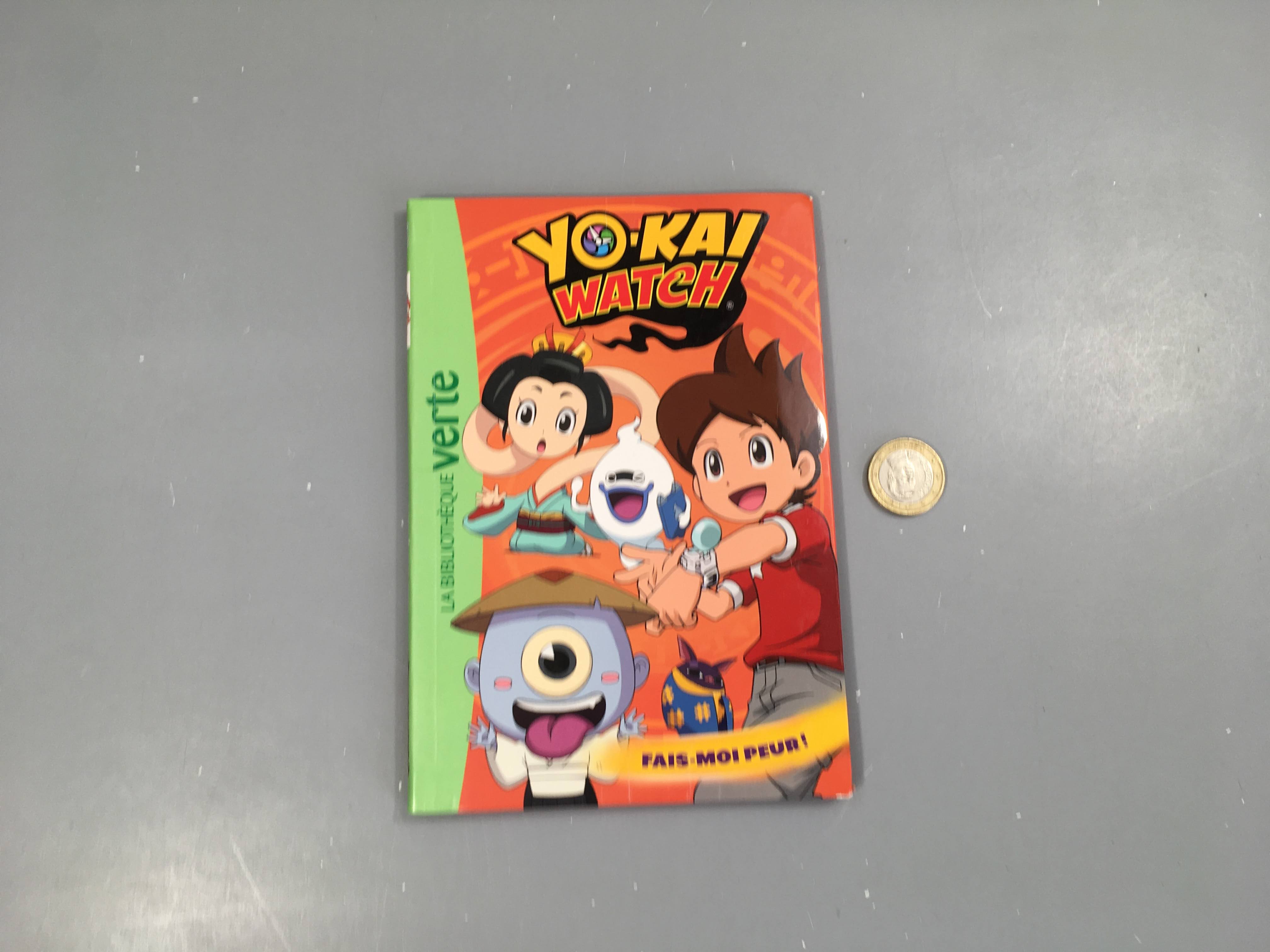 Fais-moi peur! Yo-Kai watch, la bibliothèque verte