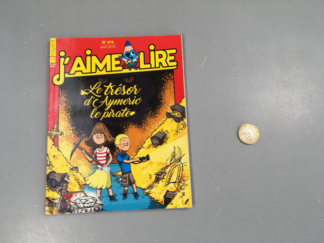 Le trésor d'Aymerci le pirate, J'aime lire, moins cher chez Petit Kiwi