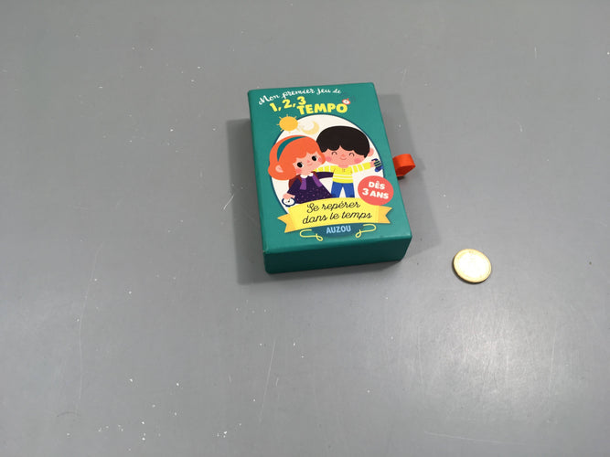 Complet Mon premier jeu de 1,2,3 tempo, 3+, moins cher chez Petit Kiwi