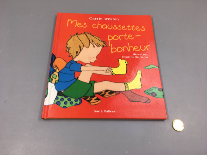 Mes chaussettes porte-bonheur, moins cher chez Petit Kiwi