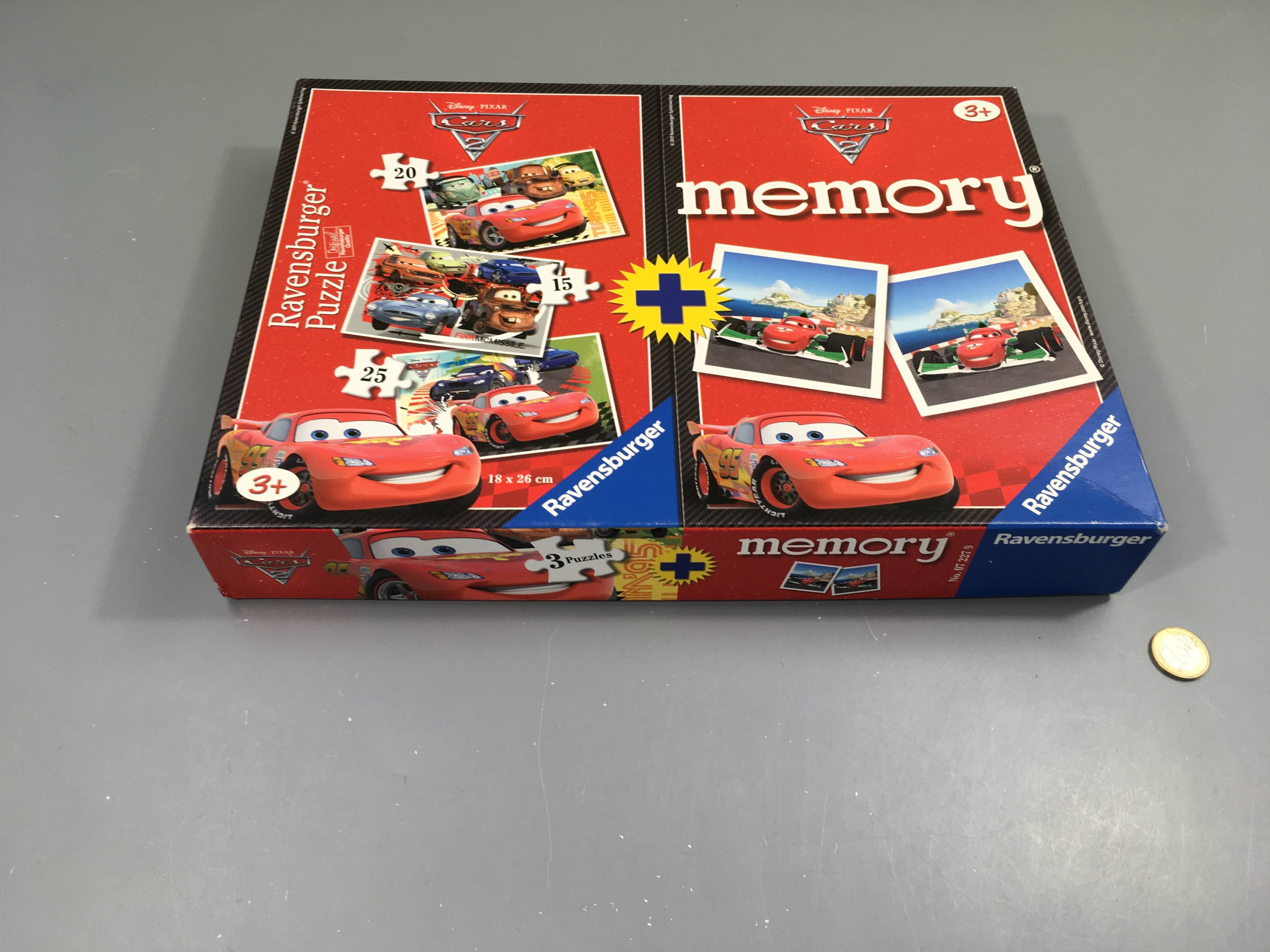 Puzzle et memor.y Cars + 3a - complet